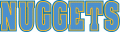 Denver Nuggets 2003 04-2017 18 Wordmark Logo decal sticker