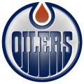 Edmonton Oilers Plastic Effect Logo Sticker Heat Transfer