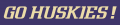 Washington Huskies 2001-Pres Wordmark Logo 01 decal sticker