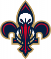 New Orleans Pelicans 2013-2014 Pres Secondary Logo 3 decal sticker