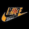 Phoenix Suns Nike logo decal sticker