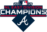Atlanta Braves 2019 Champion Logo decal sticker