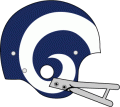 Los Angeles Rams 1965-1972 Helmet Logo Sticker Heat Transfer