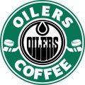 Edmonton Oilers Starbucks Coffee Logo decal sticker