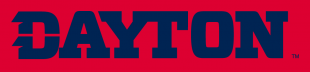 Dayton Flyers 2014-Pres Wordmark Logo 08 decal sticker