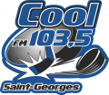 Saint-Georges Cool-FM 103.5 2010 11-2012 13 Primary Logo decal sticker