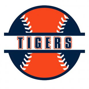 Baseball Detroit Tigers Logo Sticker Heat Transfer