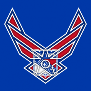 Airforce New York Rangers Logo Sticker Heat Transfer