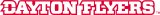 Dayton Flyers 2014-Pres Wordmark Logo 12 Sticker Heat Transfer