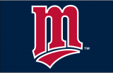 Minnesota Twins 1987-2012 Cap Logo Sticker Heat Transfer