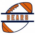 Football Chicago Bears Logo Sticker Heat Transfer