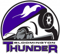 Bloomington Thunder 2013 14 Primary Logo Sticker Heat Transfer