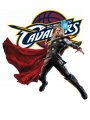 Cleveland Cavaliers Thor Logo Sticker Heat Transfer