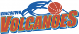 Vancouver Volcanoes 2005-2009 Primary Logo Sticker Heat Transfer