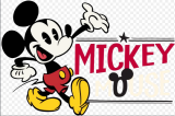 Mickey Mouse Logo 02 Sticker Heat Transfer