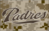 San Diego Padres 2011-2015 Jersey Logo Sticker Heat Transfer