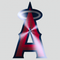 Los Angeles Angels of Anaheim Stainless steel logo decal sticker