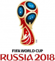 2018 World Cup Russia Primary Logo Sticker Heat Transfer
