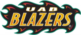 UAB Blazers 1996-2014 Wordmark Logo decal sticker