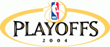 NBA Playoffs 2003-2004 Logo Sticker Heat Transfer