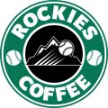 Colorado Rockies Starbucks Coffee Logo decal sticker