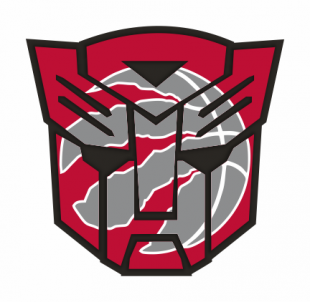 Autobots Toronto Raptors logo Sticker Heat Transfer