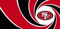 007 San Francisco 49ers logo Sticker Heat Transfer