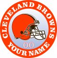 Cleveland Browns Customized Logo Sticker Heat Transfer