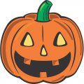 Halloween Logo 10 Sticker Heat Transfer