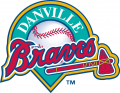 Danville Braves 1993-2009 Primary Logo decal sticker