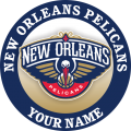 New Orleans Pelicans Customized Logo Sticker Heat Transfer