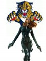 Florida Panthers Black Widow Logo decal sticker