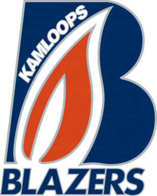 Kamloops Blazers 2005 06-2014 15 Primary Logo Sticker Heat Transfer