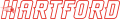 Hartford Hawks 2015-Pres Wordmark Logo decal sticker
