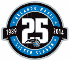 Orlando Magic 2013-2014 Anniversary Logo decal sticker