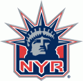 New York Rangers 1996 97-2006 07 Alternate Logo Sticker Heat Transfer