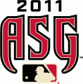 MLB All-Star Game 2011 Wordmark 01 Logo Sticker Heat Transfer