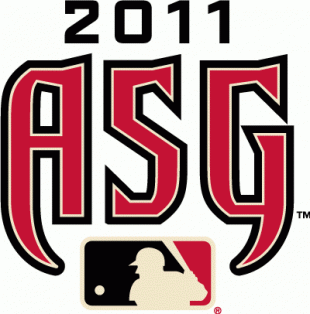 MLB All-Star Game 2011 Wordmark 01 Logo decal sticker