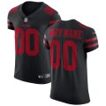San Francisco 49ers Custom Letter and Number Kits For Black Jersey Material Vinyl
