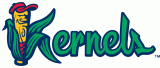 Cedar Rapids Kernels 2007-Pres Wordmark Logo decal sticker