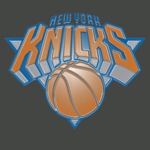 New York Knicks Plastic Effect Logo decal sticker