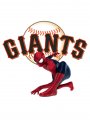 San Francisco Giants Spider Man Logo decal sticker