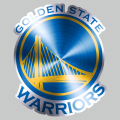 Golden State Warriors Stainless steel logo decal sticker