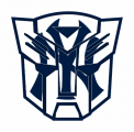 Autobots New York Yankees logo Sticker Heat Transfer