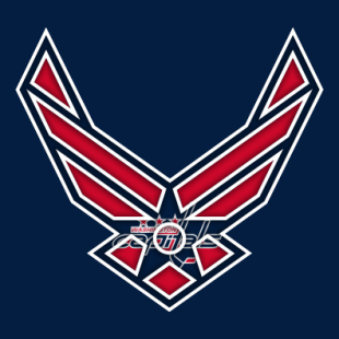 Airforce Washington Capitals Logo Sticker Heat Transfer