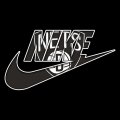 Brooklyn Nets Nike logo Sticker Heat Transfer