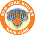 New York Knicks Customized Logo Sticker Heat Transfer