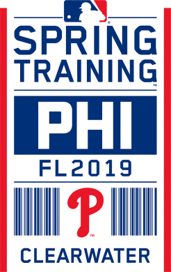 Philadelphia Phillies 2019 Event Logo decal sticker