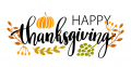 Thanksgiving Day Logo 12 Sticker Heat Transfer