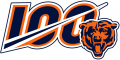 Chicago Bears 2019 Anniversary Logo Sticker Heat Transfer